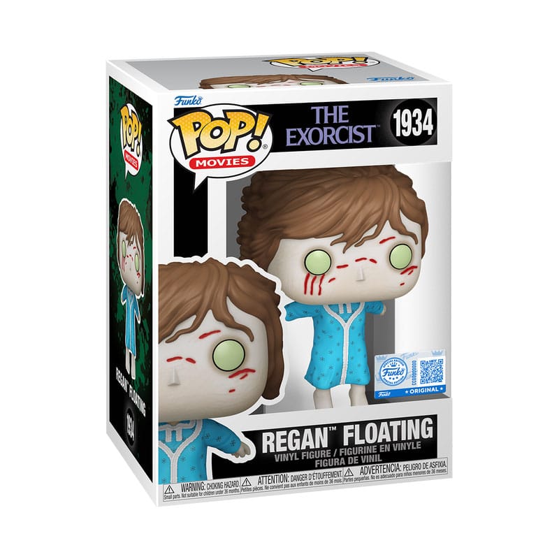 Funko Pop ! Movies The Exorcist - (1934) Regan Floating Bed Special 9Cm