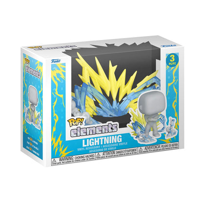 Funko Pop ! Elements Lightning POP!  Vinyl Figure Yellow 5 cm Fulmine