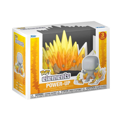 Funko Pop ! Elements Power Up POP!  Vinyl Figure Yellow 5 cm Energia