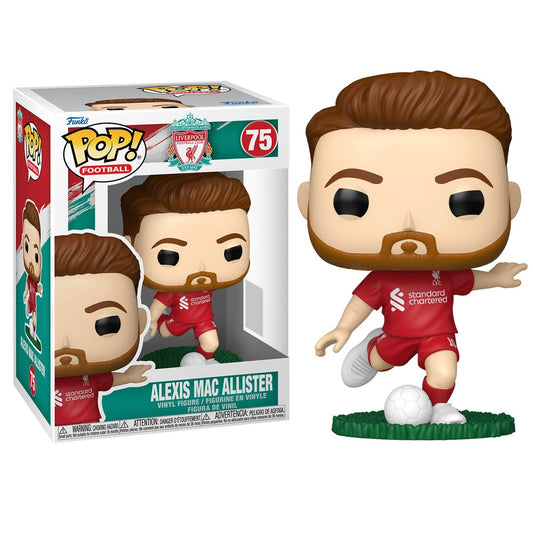 Funko Pop ! Football Liverpool - (75) Alexis Mac Allister Figure Vinyl 9Cm
