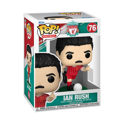 Funko Pop ! Football Liverpool - (76) Ian Rush - Vinyl Figure Legend 9Cm