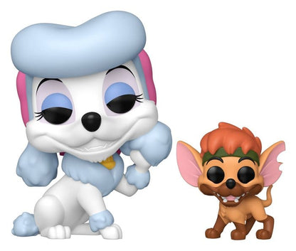 Funko Pop ! Disney Oliver & Company - (1706) Georgette w/ Tito Figure 9cm