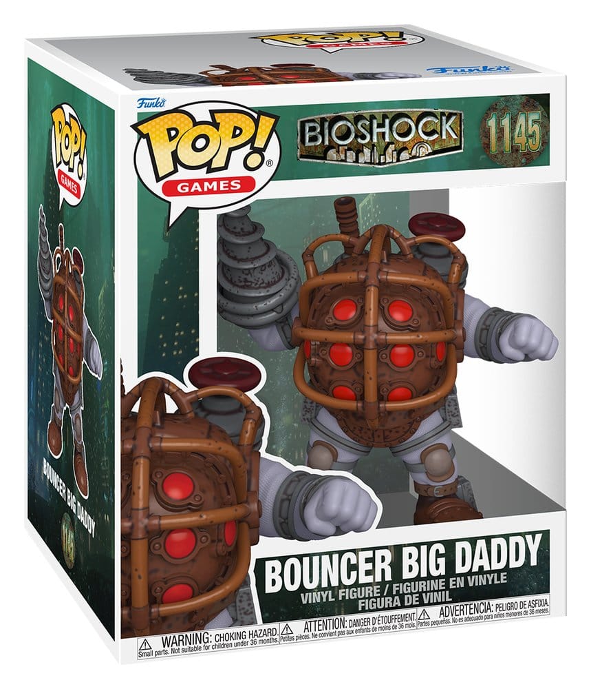 Funko Pop! Games Bioshock - (1145) Bouncer Big Daddy Figure Vinyl 15Cm