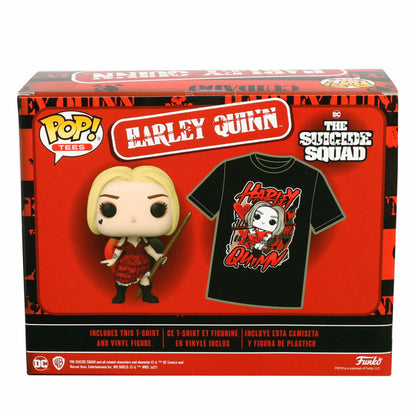 Funko Pop Tees Suicide Squad Harley Quinn 1111 Diamond Special + Shirt Taglia M