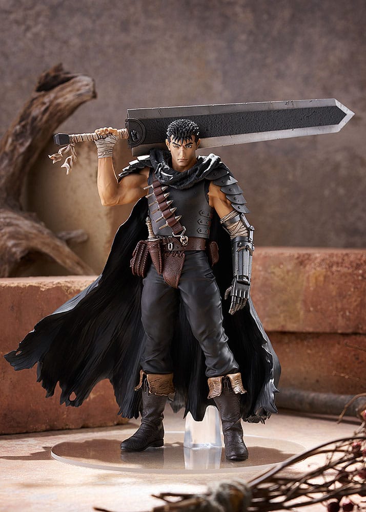 Berserk Pop Up Parade L PVC Statue Guts (Black Swordsman) 22cm Figure Anime Statuetta