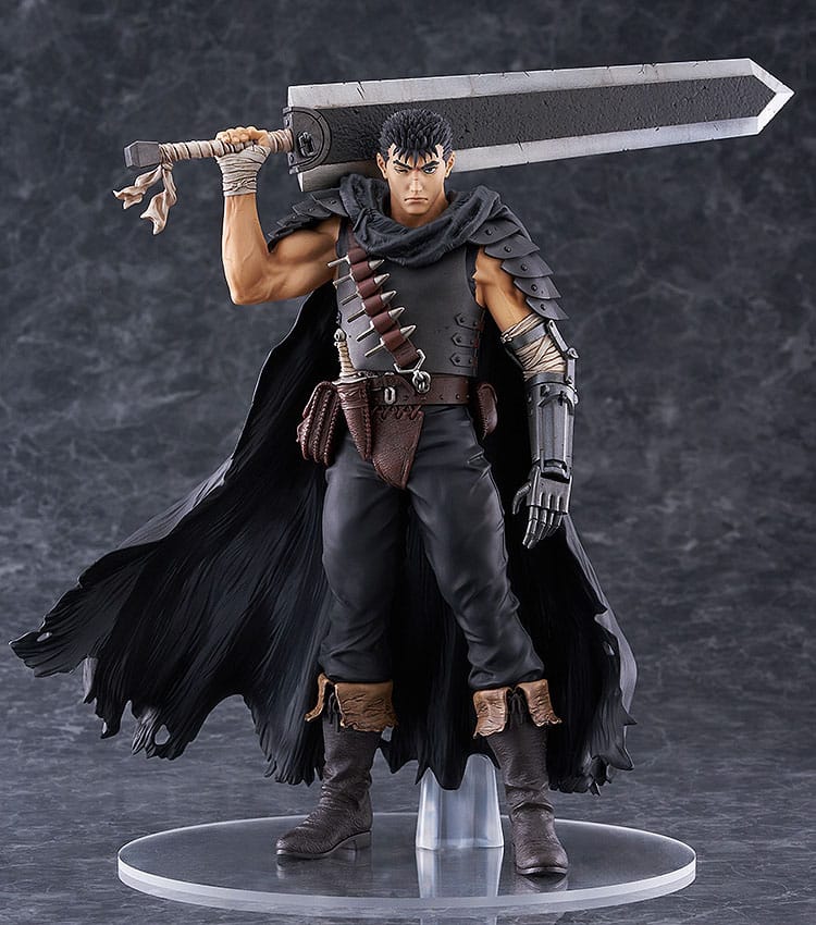 Berserk Pop Up Parade L PVC Statue Guts (Black Swordsman) 22cm Figure Anime Statuetta