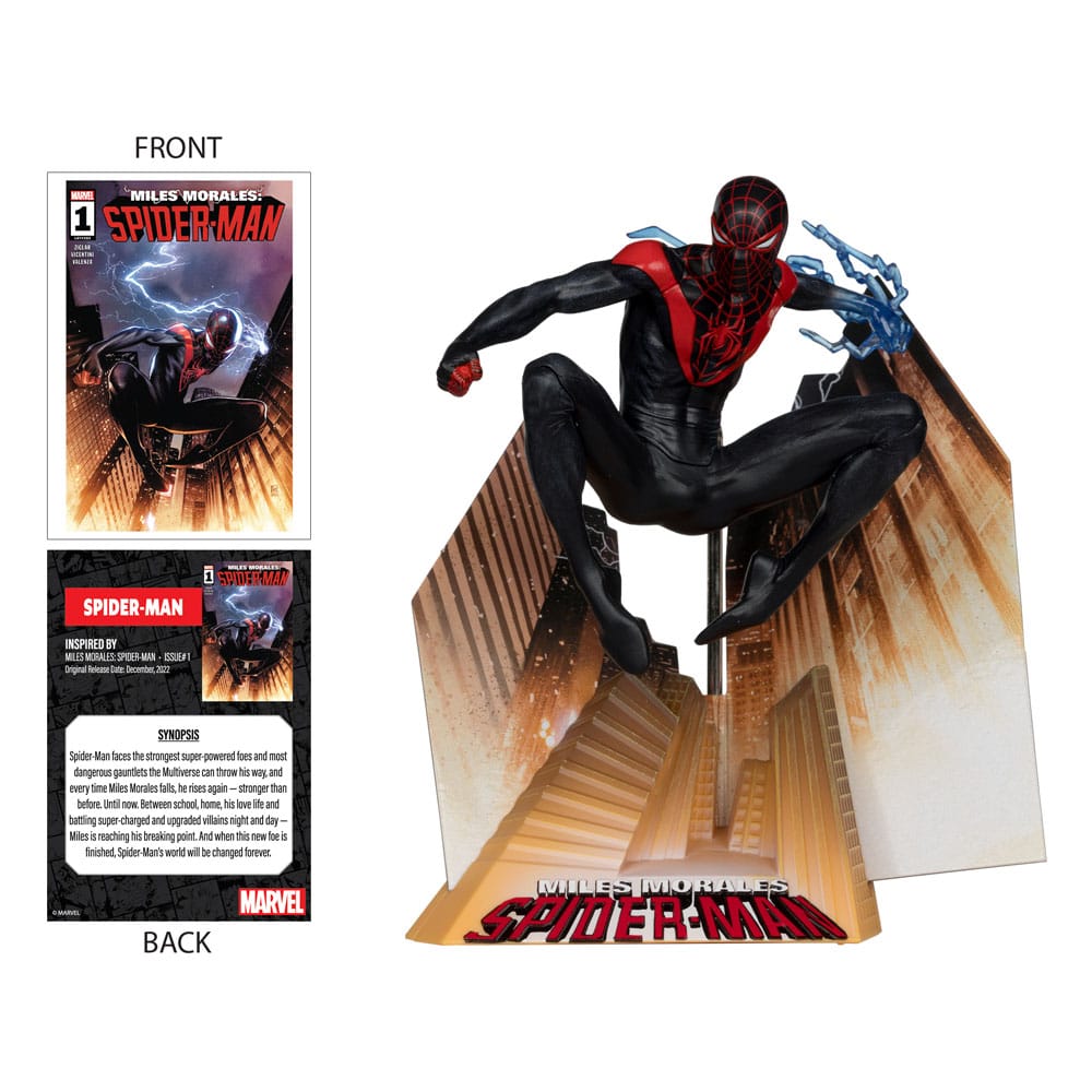 McFarlane Toys Marvel Collection - Miles Morales: Spider-Man #1 - 13 cm PVC Figure