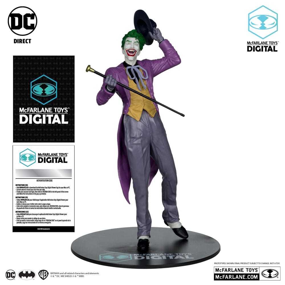 McFarlane Toys DC Direct - The Jocker By Jason Fabok - Figure 29cm PVC