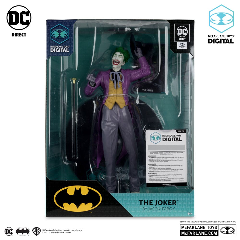 McFarlane Toys DC Direct - The Jocker By Jason Fabok - Figure 29cm PVC
