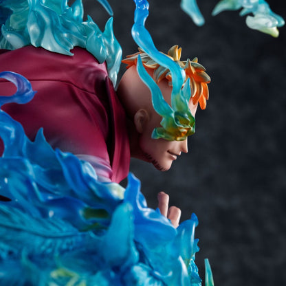 Megahouse - One Piece MAS-Maximum PVC Marco the Phoenix Leader of 1st group of Whitebeard Pirates Statua 32 cm