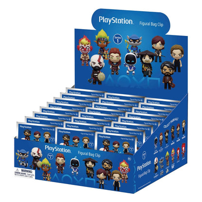 PlayStation 3D Foam Bag Clip Series 1 – Blind Mystery Box Figure 1pz
