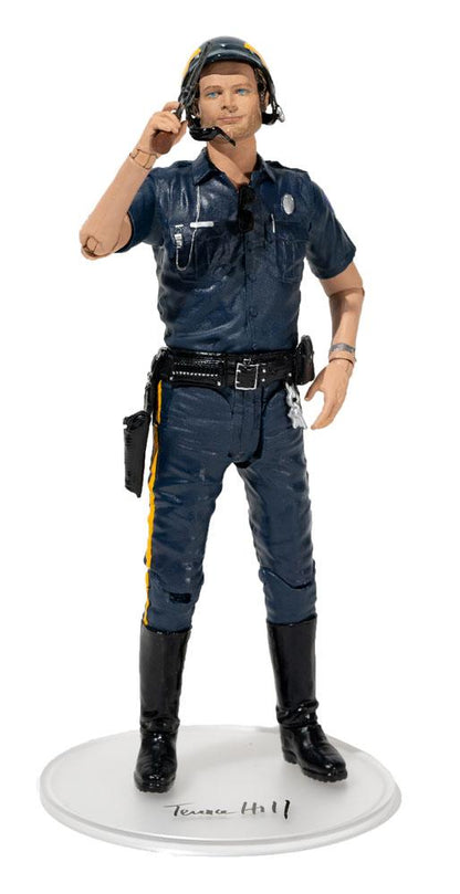 Terence Hill Action Figure  "I due superpiedi quasi piatti"  Matt Kirby 18 cm