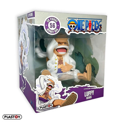 PLASTOY - Salvadanaio One Piece Monkey D.Luffy Gear 5 - Money Bank