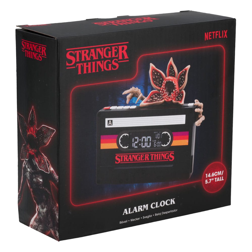 Paladone Sveglia Stranger Things Demogorgone Alarm clock VHS Tv Serie Netflix