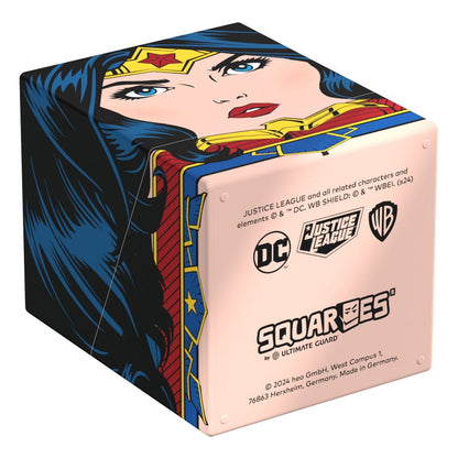 Squaroes Justice League JL005 (Woder Woman) Box Collezione Porta Mazzo Carte TCG Scatola