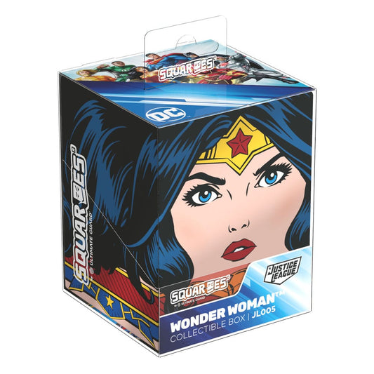 Squaroes Justice League JL005 (Woder Woman) Box Collezione Porta Mazzo Carte TCG Scatola