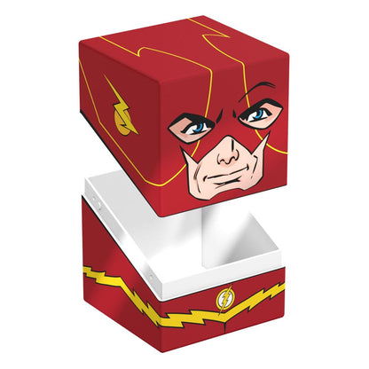 Squaroes Justice League JL004 (The Flash) Box Collezione Scatola Porta Mazzo Carte TCG