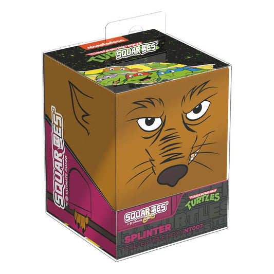 Squaroes Teenage Mutant Ninja Turtles NT007 (Splinter) Box Porta Mazzo Carte TCG