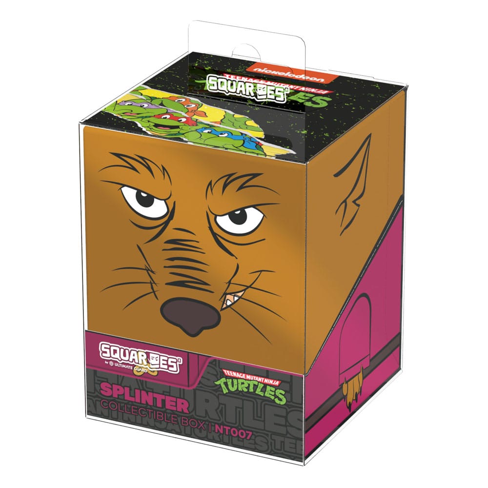 Squaroes Teenage Mutant Ninja Turtles NT007 (Splinter) Box Porta Mazzo Carte TCG