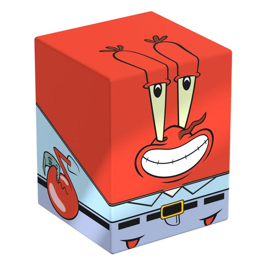 Squaroes Spongebob SB004 (Mr. Krabs) Box Collezione Scatola Porta Mazzo Carte TCG