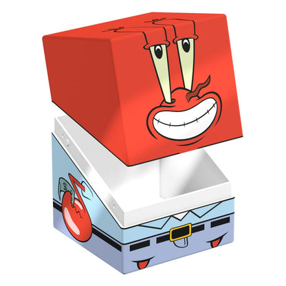 Squaroes Spongebob SB004 (Mr. Krabs) Box Collezione Scatola Porta Mazzo Carte TCG
