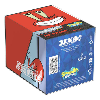 Squaroes Spongebob SB004 (Mr. Krabs) Box Collezione Scatola Porta Mazzo Carte TCG