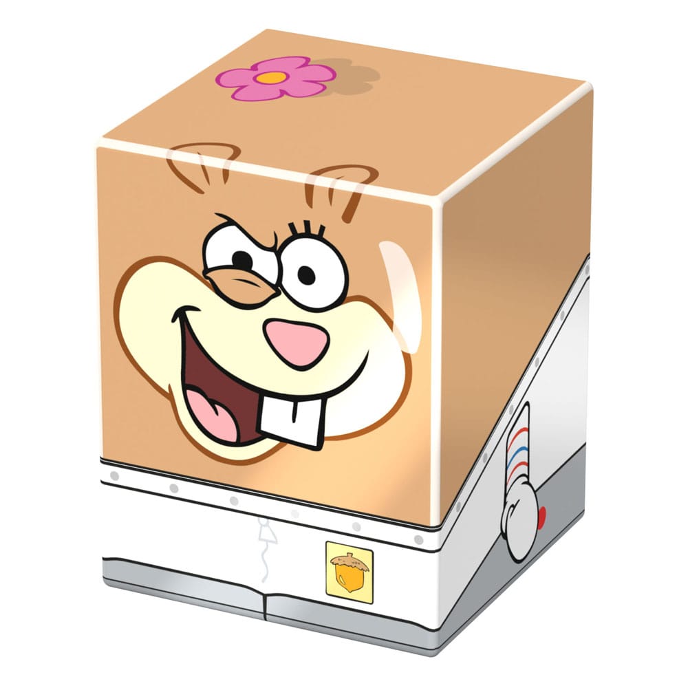 Squaroes Spongebob SB007 (Sandy) Box da Collezione Scatola Porta Mazzo Carte TCG