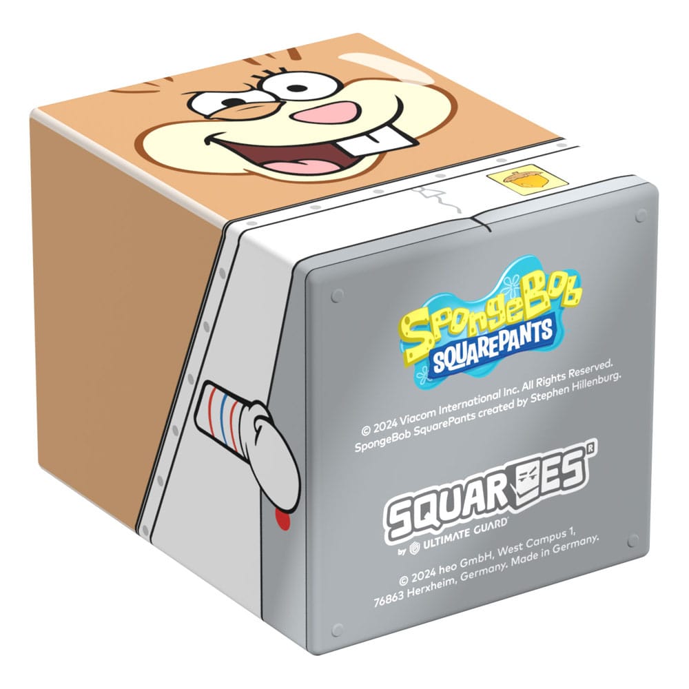 Squaroes Spongebob SB007 (Sandy) Box da Collezione Scatola Porta Mazzo Carte TCG