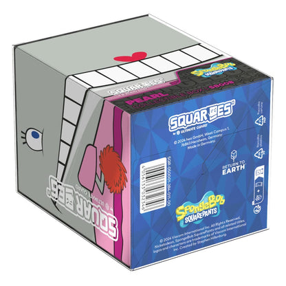 Squaroes Spongebob SB008 (Pearl) Box da Collezione Scatola Porta Mazzo Carte TCG