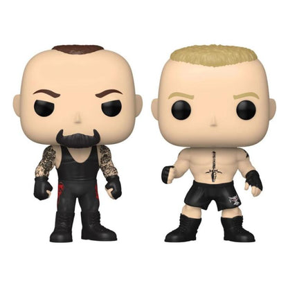 Funko Pop ! Wwe Wrestling - Brock Lesnar And Undertaker (2) Figure 2 Pack 9Cm
