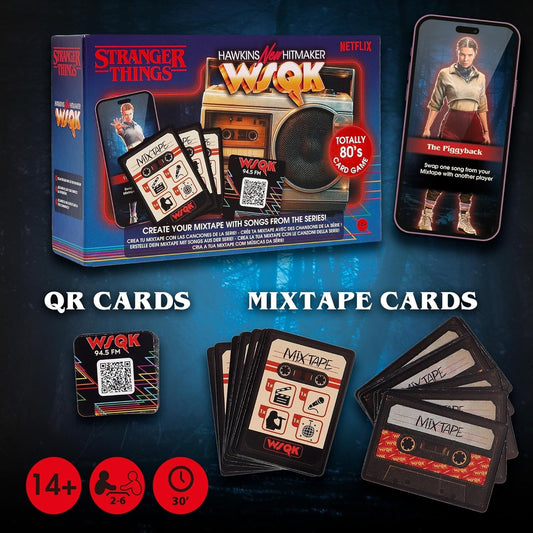 Stranger Things Gioco di Carte Stranger Things Hawkins New Hitmaker WSQK