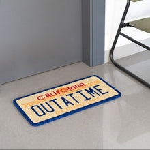 Zerbino - BACK TO THE FUTURE - Tappeto per Ingresso Esterno e Interno, Cocco Divertente e Base in In Pvc Antiscivolo per Cameretta Bagno 30X60 cm (Ritorno al Futuro)