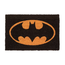 Zerbino DC Heroes (Batman) Nero Tappeto per Ingresso Esterno o Interno Cameretta Bagno Antiscivolo 40X60 cm