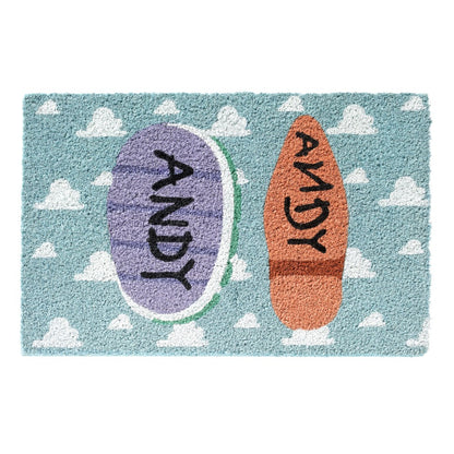 Zerbino Disney Pixar (Toy Story) Tappeto Ingresso Esterno Cocco Divertente Cameretta Bagno con Base in PVC Antiscivolo 40X60 cm
