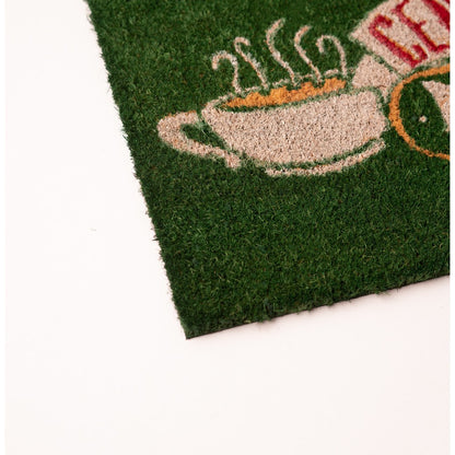 Zerbino - Friends (Central Perk) Tappeto per Ingresso da Esterno e Interno Cocco Divertente Cameretta Bagno con Base in PVC Antiscivolo Merchandising 40X60 cm