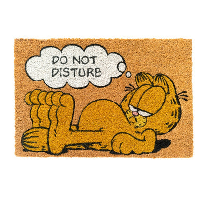 Zerbino (Garfield) Tappeto per Ingresso da Esterno e Interno Cocco Divertente Cameretta Bagno con Base in PVC Antiscivolo 40X60 cm