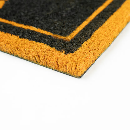 Zerbino - Harry Potter (ALOHOMORA) Tappeto per Ingresso da Esterno e Interno Cocco Divertente Cameretta Bagno con Base in PVC Antiscivolo Merchandising 40X60 cm