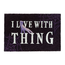 Zerbino - Mercoledì Addams - Tappeto per Ingresso da Esterno e Interno - Cocco - Divertente Cameretta Bagno con Base in PVC Antiscivolo, 40X60 cm (Wednesday Addams Merchandising)