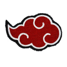 Zerbino - Naruto Shippuden (AKATSUKI) Tappeto per Ingresso Esterno e Interno, Cocco Divertente e Base in In Pvc Antiscivolo per Cameretta Bagno 40X60Cm
