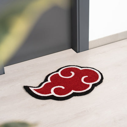 Zerbino - Naruto Shippuden (AKATSUKI) Tappeto per Ingresso Esterno e Interno, Cocco Divertente e Base in In Pvc Antiscivolo per Cameretta Bagno 40X60Cm