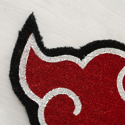 Zerbino - Naruto Shippuden (AKATSUKI) Tappeto per Ingresso Esterno e Interno, Cocco Divertente e Base in In Pvc Antiscivolo per Cameretta Bagno 40X60Cm