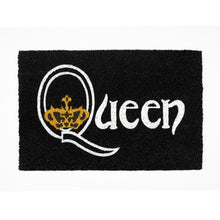 Zerbino Queen (Freddy Mercury) Nero Tappeto per Ingresso Esterno o Interno Cameretta Rock Bagno Antiscivolo 40X60 cm