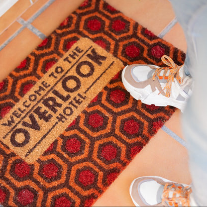 Zerbino - The Overlook Hotel (THE SHINING) Tappeto per Ingresso da Esterno e Interno Cocco Divertente Cameretta Bagno con Base in PVC Antiscivolo 40X60 cm