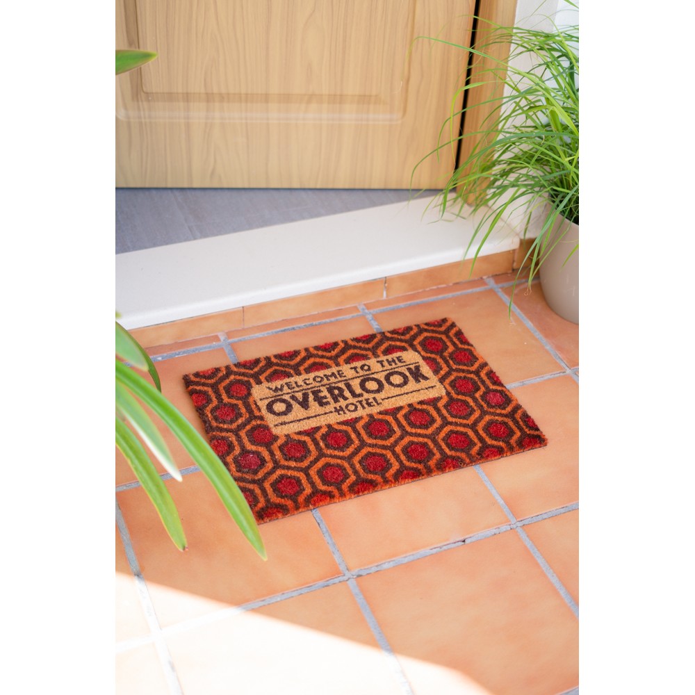 Zerbino - The Overlook Hotel (THE SHINING) Tappeto per Ingresso da Esterno e Interno Cocco Divertente Cameretta Bagno con Base in PVC Antiscivolo 40X60 cm