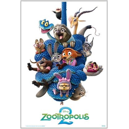Maxi Poster Disney (Zootropolis 2) Parete Incorniciabile per Cameretta 91x61 cm